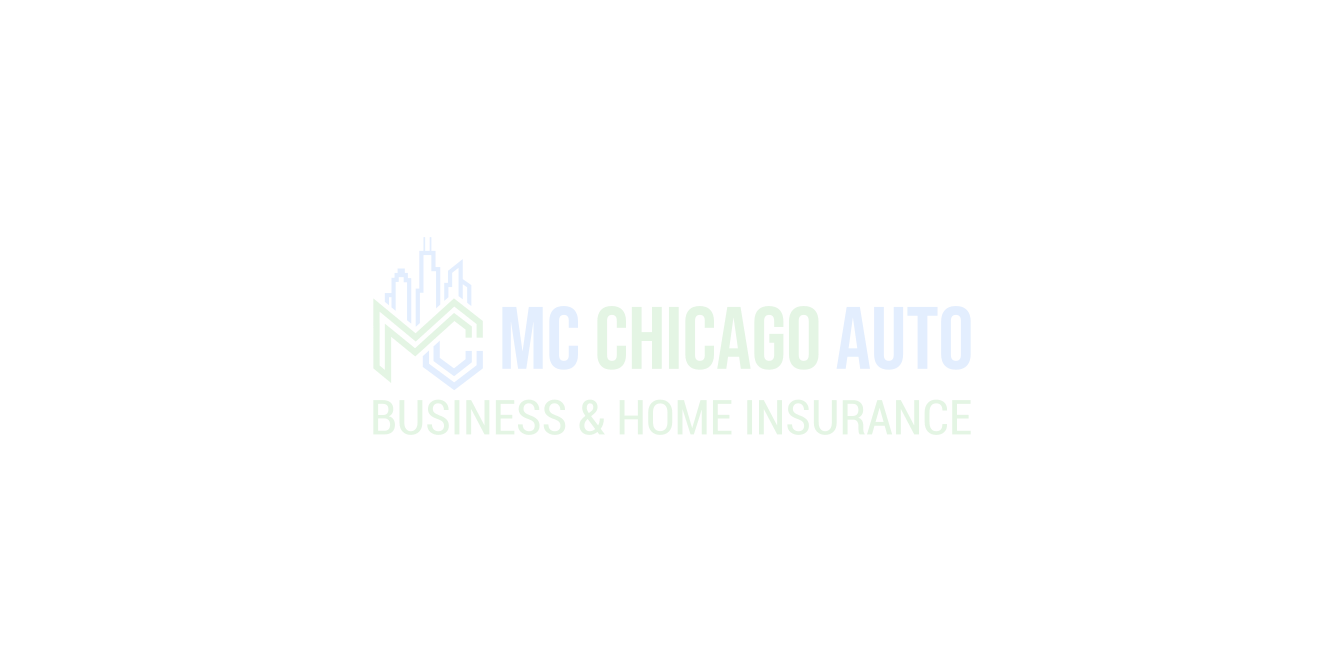 MC Chicago Auto, Business & Home Insurance Logo LIght